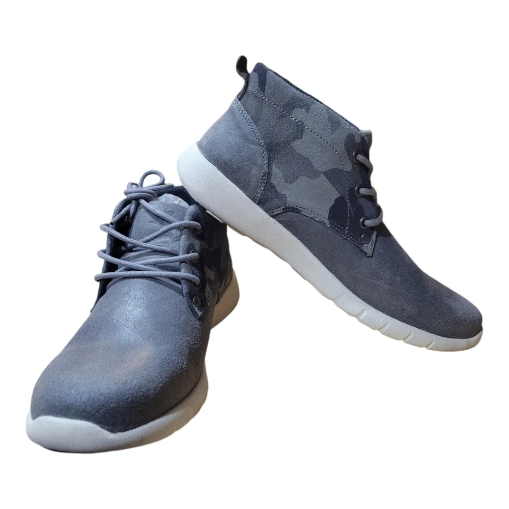 TERRITORY‎ TRIGGER GREY CAMO SUEDE LEATHER CHUKKA BOOTS NWT SZ 9.5